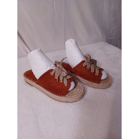NWOT SHU SHOP slip in‎ espandrille sandals - Picture 1 of 7